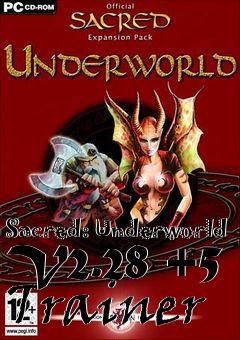 Box art for Sacred:
Underworld V2.28 +5 Trainer