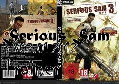 Box art for Serious
Sam 3 V02.01.2012 Trainer