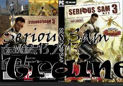 Box art for Serious
Sam 3 V02.13.2013 Trainer