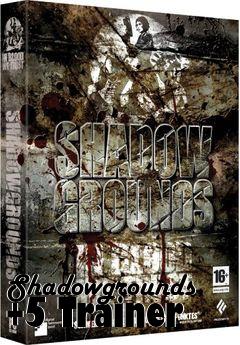 Box art for Shadowgrounds
+5 Trainer