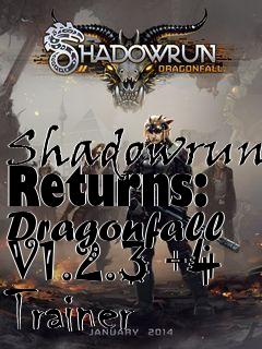 Box art for Shadowrun
Returns: Dragonfall V1.2.3 +4 Trainer