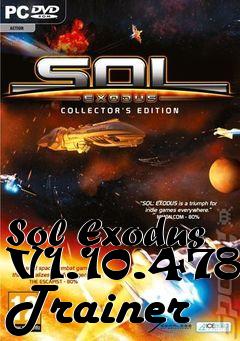 Box art for Sol
Exodus V1.10.4785 Trainer