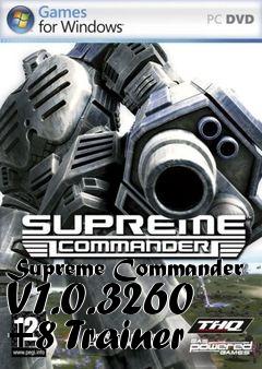 Box art for Supreme
Commander V1.0.3260 +8 Trainer