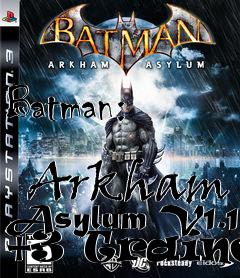 Box art for Batman:
            Arkham Asylum V1.1 +3 Trainer