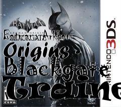 Box art for Batman:
Arkham Origins - Blackgate Trainer