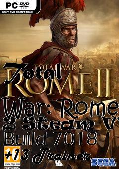 Box art for Total
            War: Rome 2 Steam V1.2 Build 7018 +13 Trainer