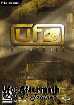 Box art for Ufo:
Aftermath V1.2 +7 Trainer