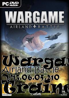 Box art for Wargame:
Airland Battle V13.06.05.210 Trainer