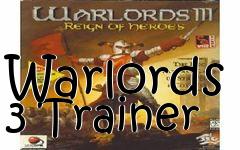 Box art for Warlords
3 Trainer