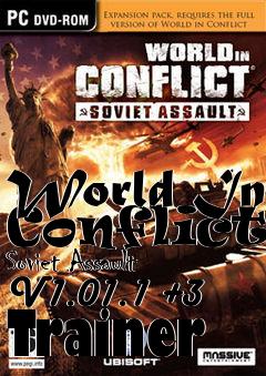 Box art for World
In Conflict: Soviet Assault V1.01.1 +3 Trainer