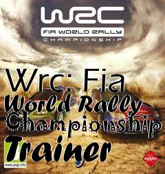 Box art for Wrc:
Fia World Rally Championship Trainer