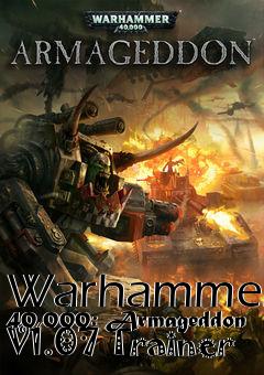 Box art for Warhammer
40,000: Armageddon V1.07 Trainer