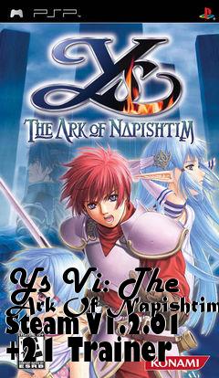 Box art for Ys
Vi: The Ark Of Napishtim Steam V1.2.01 +21 Trainer