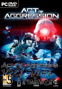 Box art for Act
Of Aggression V521 -v646 +5 Trainer