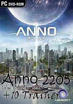 Box art for Anno
2205 Uplay V1.1.2166.40001 +10 Trainer