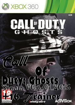 Box art for Call
            Of Duty: Ghosts Steam V03.01.2015 +16 Trainer