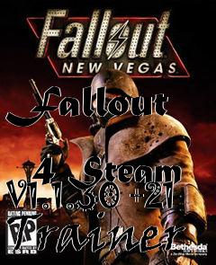 Box art for Fallout
            4 Steam V1.1.30 +21 Trainer