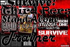 Box art for How
            To Survive: Third Person Stand Alone Build 07.02.2015 Trainer