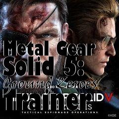 Box art for Metal
Gear Solid 5: Ground Zeroes Trainer