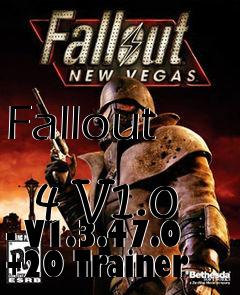 Box art for Fallout
            4 V1.0 - V1.3.47.0 +20 Trainer