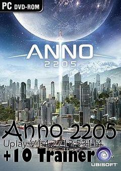 Box art for Anno
2205 Uplay V1.4.2713.53114 +10 Trainer