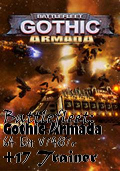 Box art for Battlefleet:
Gothic Armada 64 Bit V7487c +17 Trainer