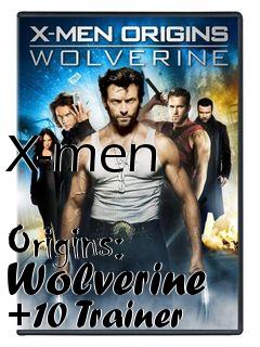 Box art for X-men
            Origins: Wolverine +10 Trainer